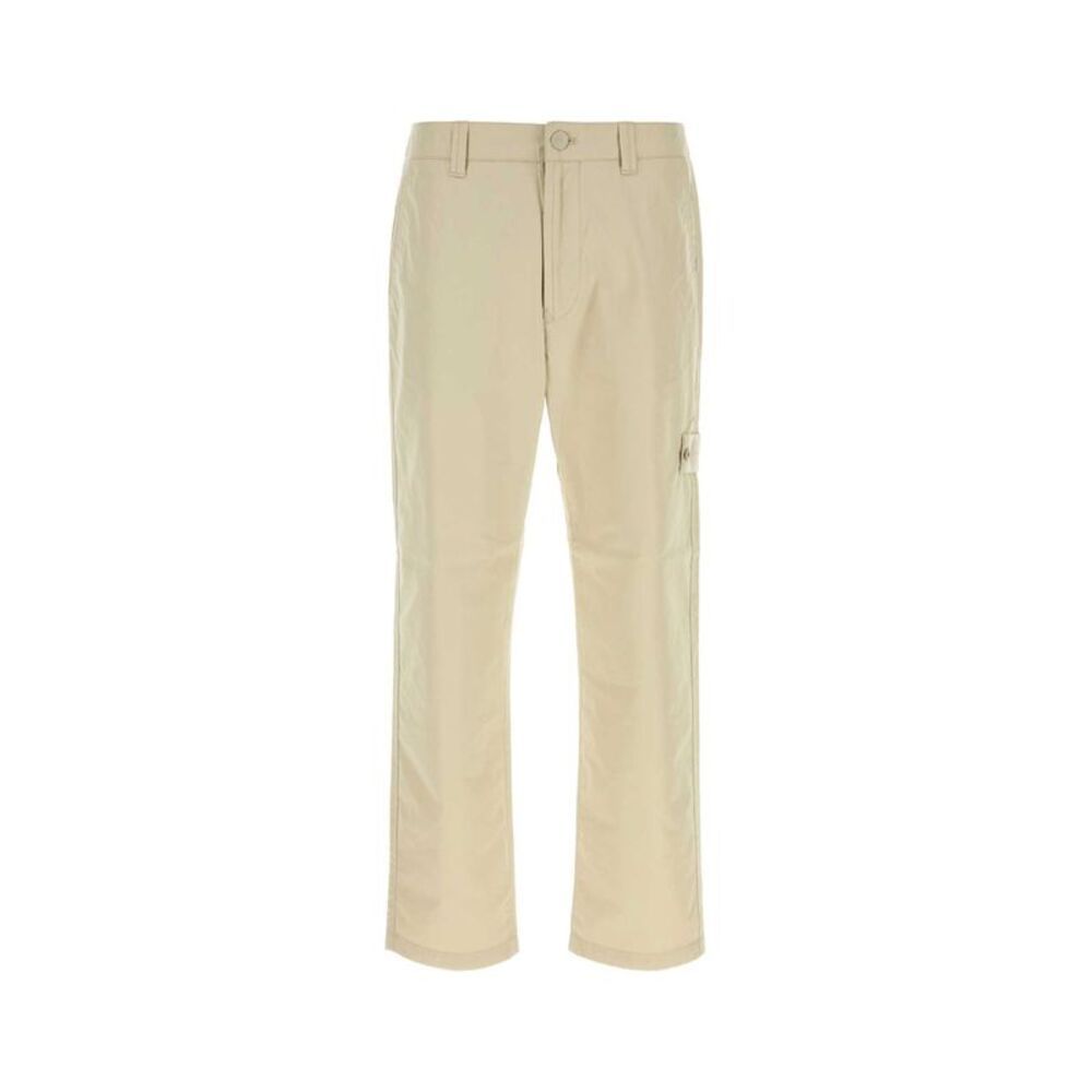 Stone Island Men Sand Cotton Pant